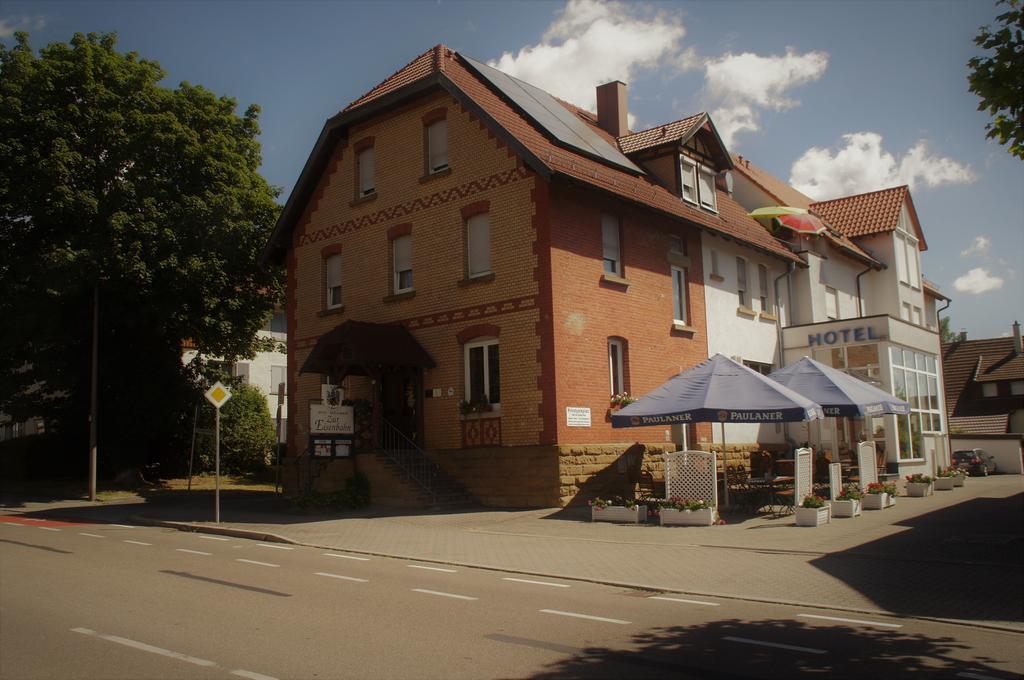 Hotel Zur Eisenbahn Renningen Exterior foto